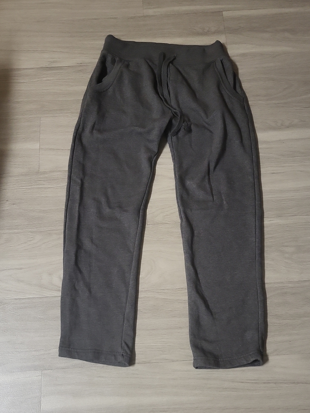 Gray Drawstring Lounge Pants - Casual Comfort